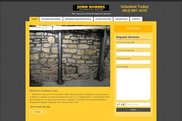 norrisfoundationrepair.com site used Norris