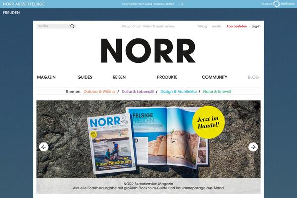 norrmagazin.de site used Norr