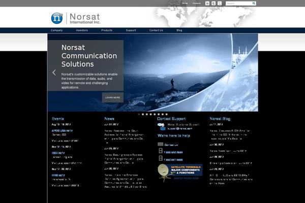 norsat theme websites examples