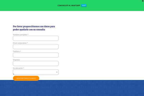 Site using WPFront Notification Bar plugin