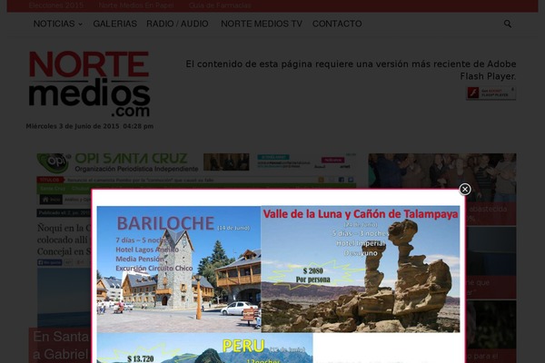 nortemedios.com site used V2014