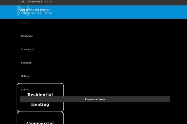 Impreza theme site design template sample