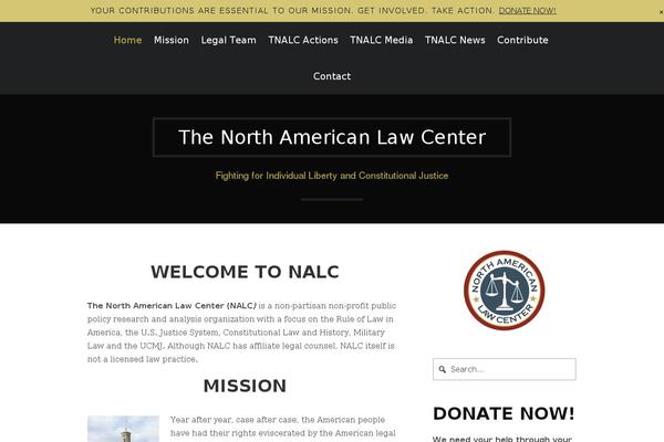 northamericanlawcenter.org site used Builder-tnalc-custom