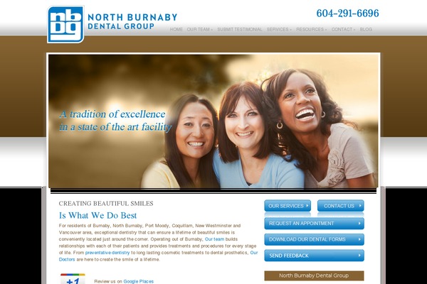 northburnabydental.com site used Northbarnaby