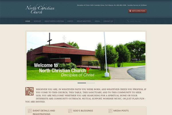 northchristian.org site used Gospel-wp-package