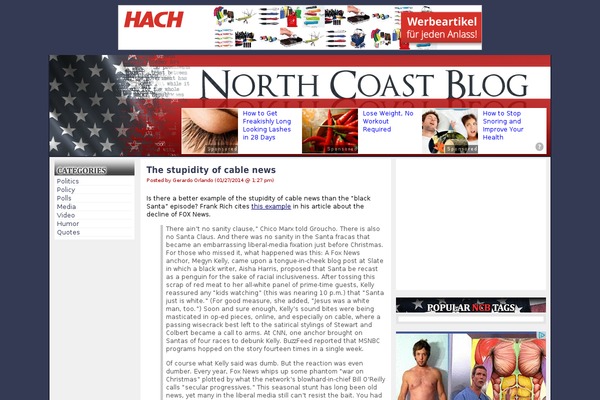 northcoastblog.com site used Bm2008