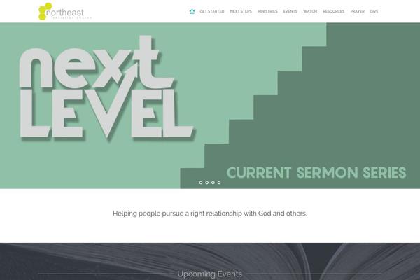 Church and Event theme site design template sample