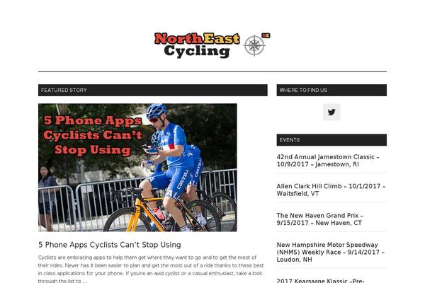 northeastcycling.com site used Magazine Pro