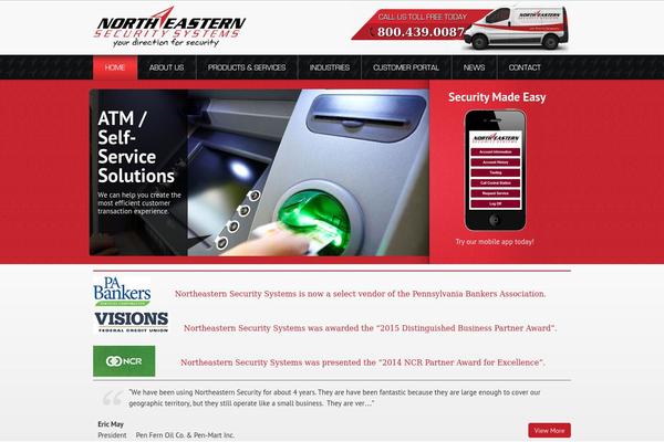 northeasternsecurity.com site used Northeastern