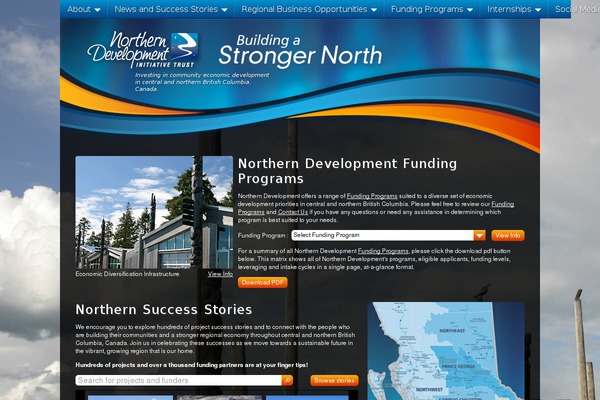 northerndevelopment.bc.ca site used Ndit