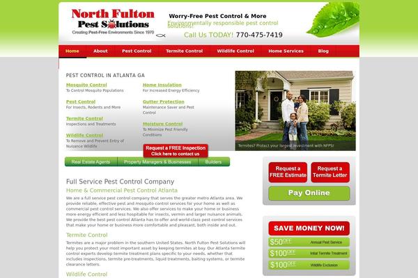 northfultonexterminating.com site used Pestcontrol