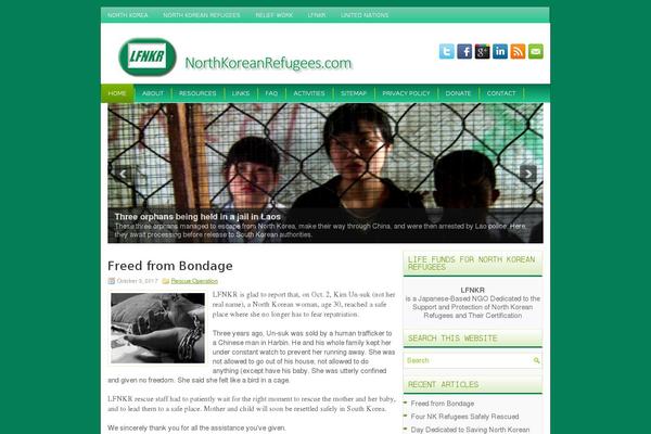 northkoreanrefugees.com site used Practis