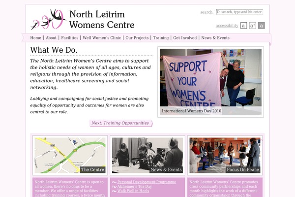 northleitrimwomenscentre.ie site used Nlwc