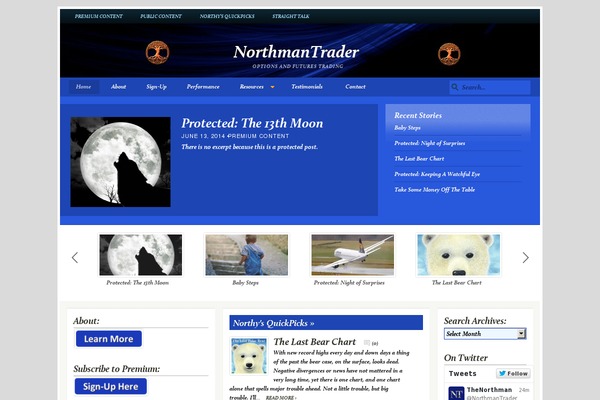 northmantrader.com site used Broadsheet