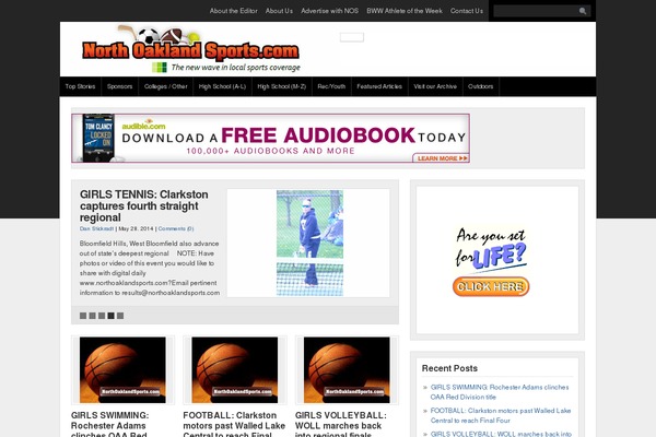 northoaklandsports.com site used Wp-prosper-prem