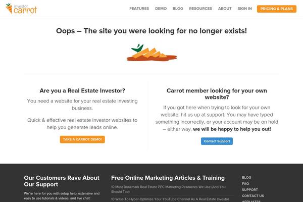 northocrealty.com site used Oncarrot-sales