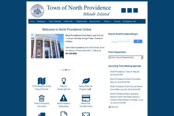 northprovidenceri.gov site used Prose.hold
