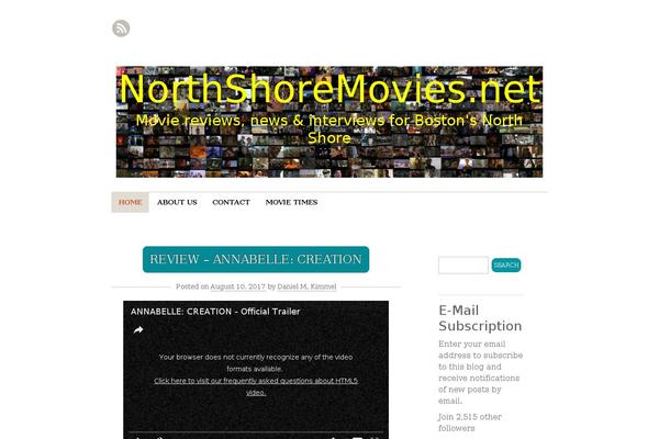 Twenty Thirteen theme site design template sample