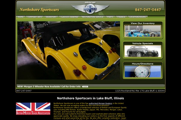 northshoresportscars.com site used Northshore