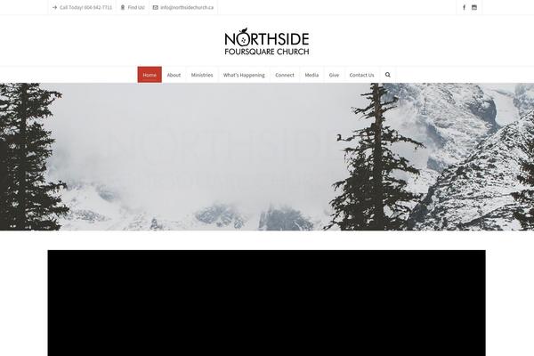 Highend theme site design template sample