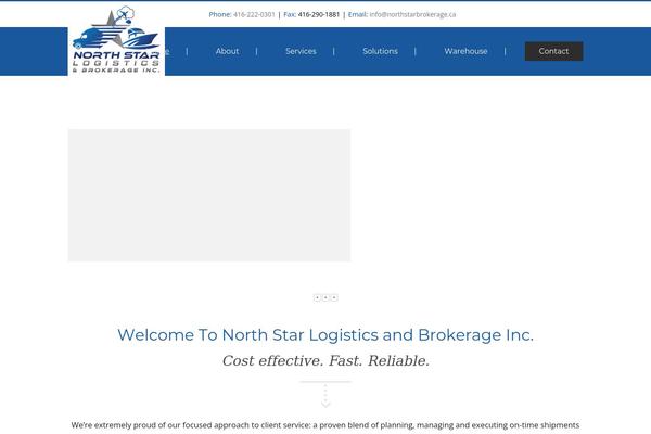 northstarlogistics.ca site used Nikthedesigner