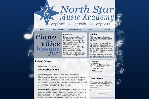 northstarmusicacademy.com site used North-star