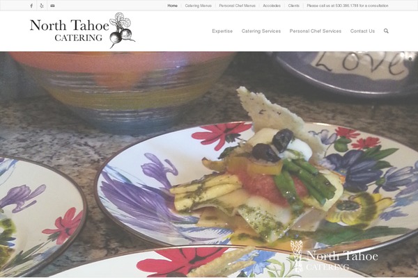 Enfold theme site design template sample