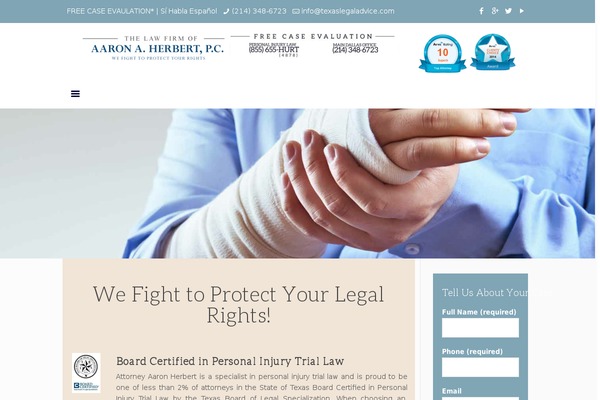northtexasfamilylawfirm.com site used Aaronherbert