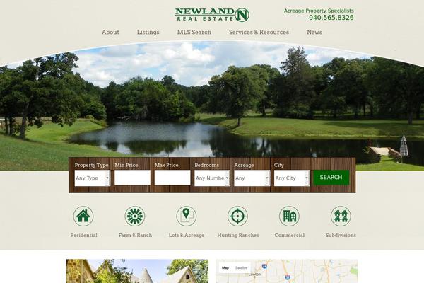 northtexasrealestate.com site used Newland