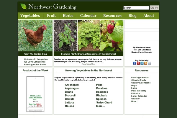 northwest-gardening.com site used Nwg