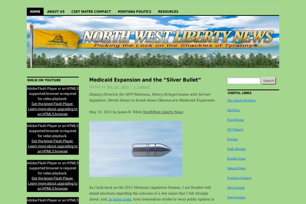 northwestlibertynews.com site used Newsium-pro