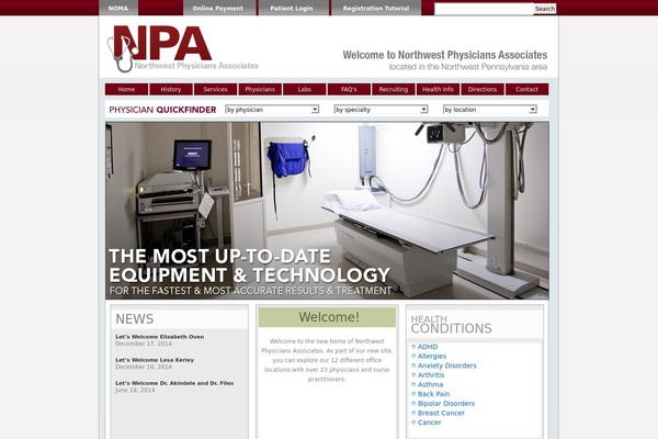 northwestphysicians.com site used Npa