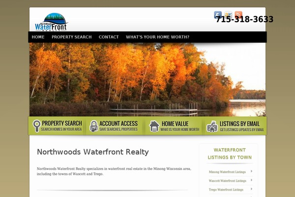 northwoodswaterfront.com site used Wp-chromium