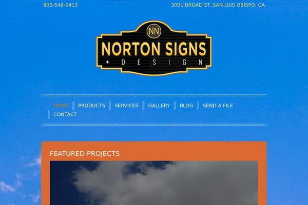nortonsignanddesign.com site used Yoo_frequency_wp