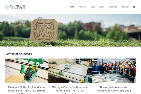 Impreza theme site design template sample