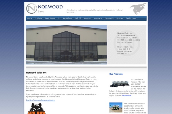 norwoodsales.com site used Norwood