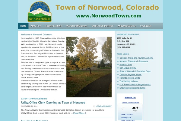 norwoodtown.com site used Social Eyes