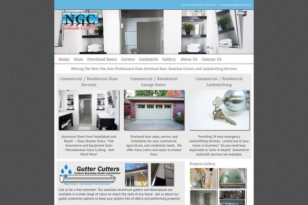 Avada theme site design template sample