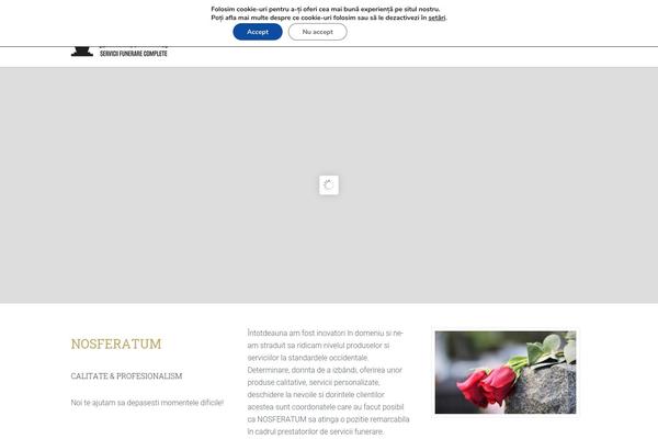 Obsequy theme site design template sample