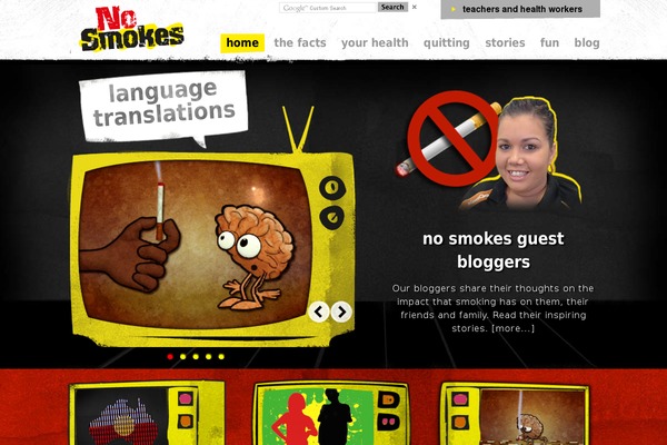 nosmokes.com.au site used Nosmokes-2013