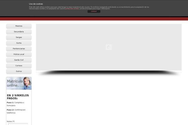 Site using Asesor de Cookies para normativa española plugin