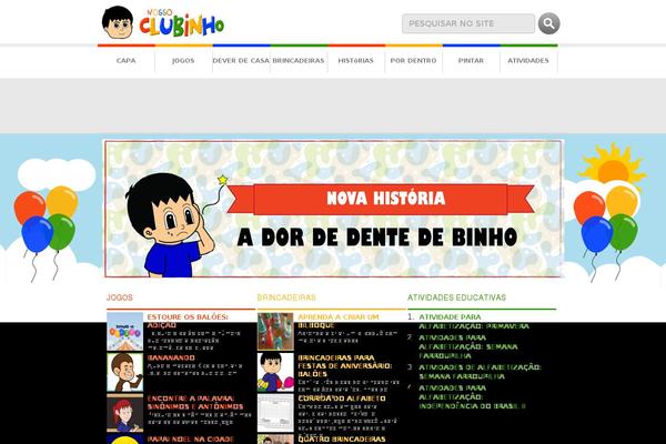 nossoclubinho.com.br site used Nc2018