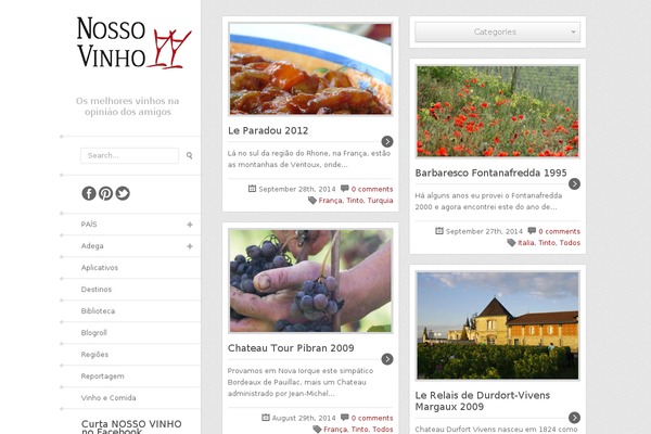 nossovinho.com site used Segovia