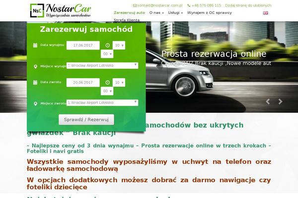 nostarcar.com.pl site used Carrental-green