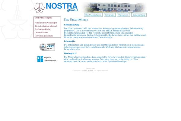 nostra-koeln.de site used Nostra