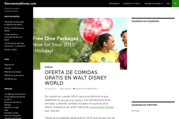 Twenty Fourteen theme site design template sample