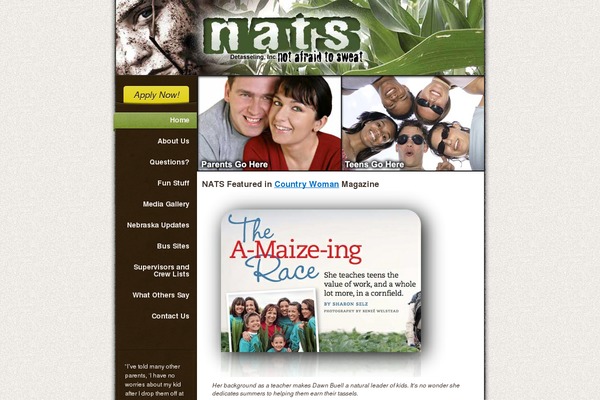 notafraidtosweat.com site used Nats