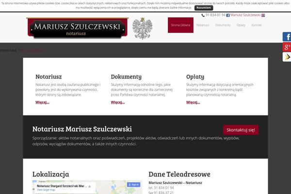 notariuszstargard.pl site used Notariusz-modernlawfirm