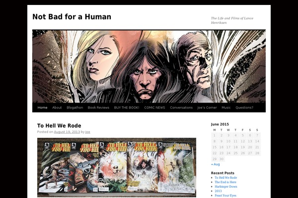 Twenty Ten theme site design template sample