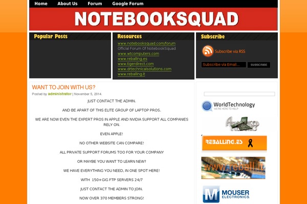 notebooksquad.com site used Daily32